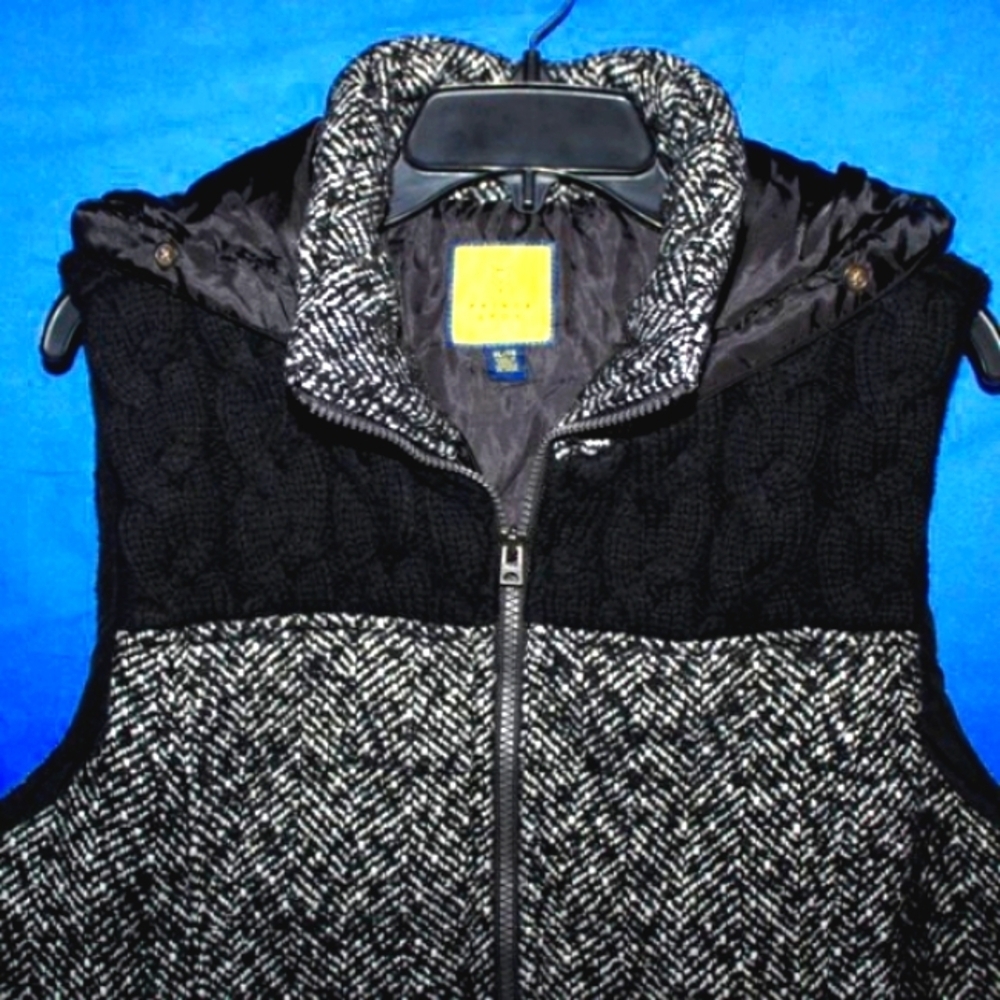 Prince & Fox Herringbone Hooded Vest XL - Picture 2 of 14